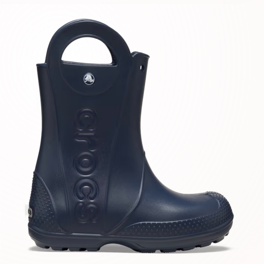 Crocs Kids' Handle it Rain Boot size J2 color cerulean blue (not navy)